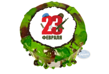 Торт заказной «23 февраля»
